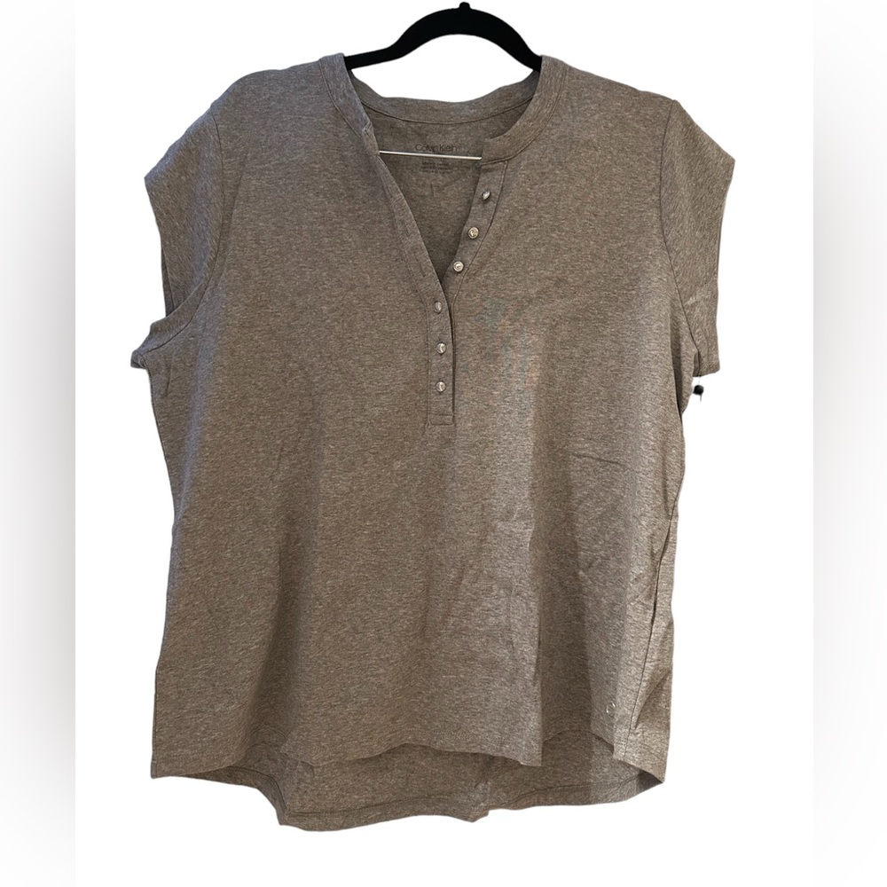 New With Tags Calvin Klein Modern Essentials T-shirt Gray size XL/EG/TG